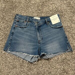 Abercrombie & Fitch The Mom Short High Rise